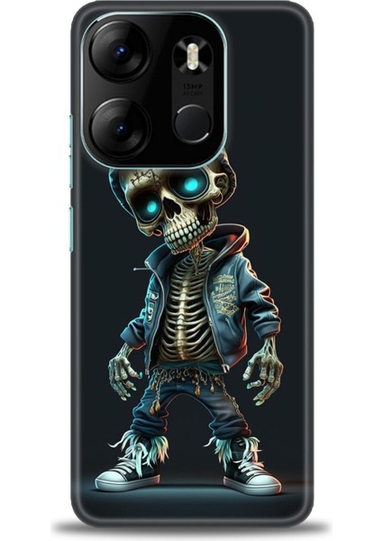 Tecno Spark Go 2023 Ile Uyumlu Hd Baskılı Silikon (Ortasertlikte) Kılıf - 433