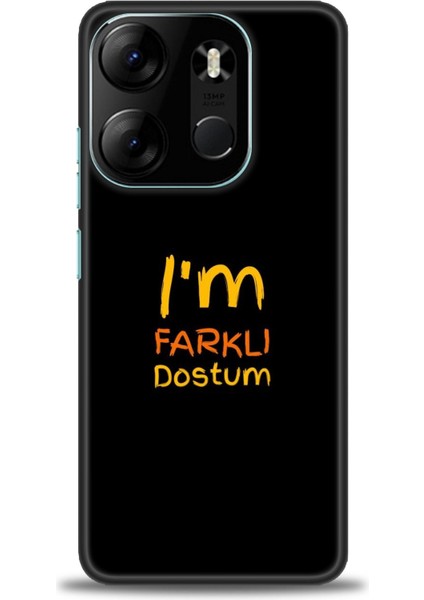 Tecno Spark Go 2023 Ile Uyumlu Hd Baskılı Silikon (Ortasertlikte) Kılıf - 1075
