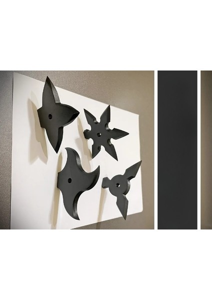 4'lü Ninja Yıldızı 'shuriken' Magnet