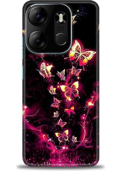 Tecno Spark Go 2023 Ile Uyumlu Hd Baskılı Silikon (Ortasertlikte) Kılıf - 614