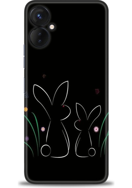 Tecno Spark 9 Pro Ile Uyumlu Hd Baskılı Silikon (Ortasertlikte) Kılıf - 16