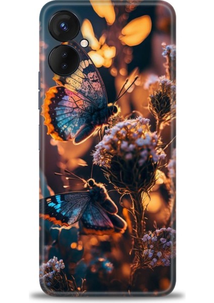 Tecno Spark 9 Pro Ile Uyumlu Hd Baskılı Silikon (Ortasertlikte) Kılıf - 696