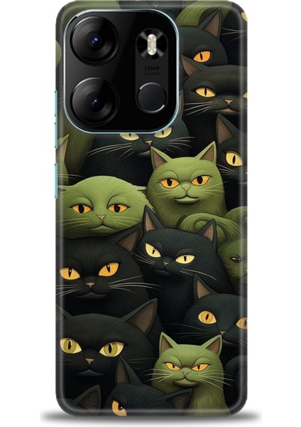 Tecno Spark Go 2023 Ile Uyumlu Hd Baskılı Silikon (Ortasertlikte) Kılıf - 704