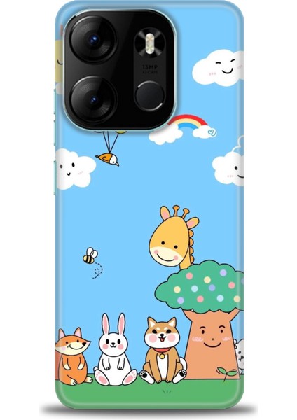 Tecno Spark Go 2023 Ile Uyumlu Hd Baskılı Silikon (Ortasertlikte) Kılıf - 769