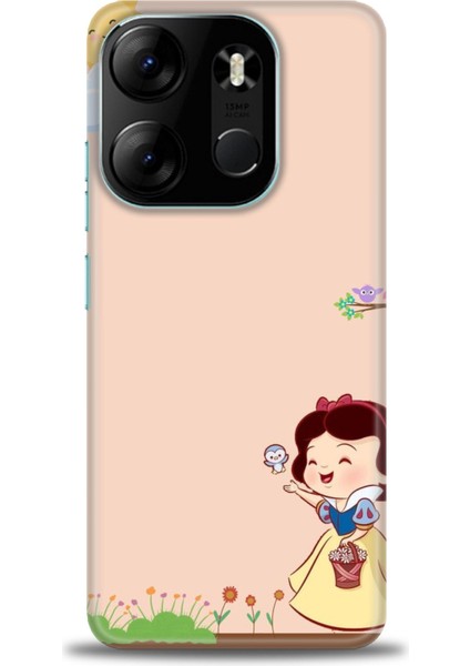 Tecno Spark Go 2023 Ile Uyumlu Hd Baskılı Silikon (Ortasertlikte) Kılıf - 66