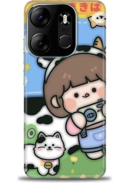 Tecno Spark Go 2023 Ile Uyumlu Hd Baskılı Silikon (Ortasertlikte) Kılıf - 927