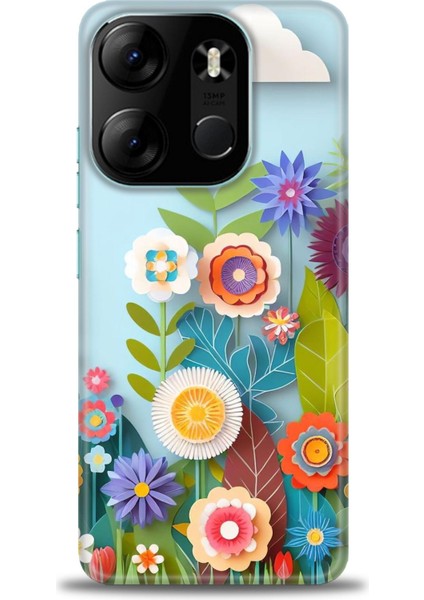 Tecno Spark Go 2023 Ile Uyumlu Hd Baskılı Silikon (Ortasertlikte) Kılıf - 352