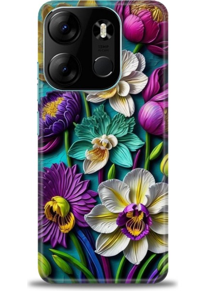Tecno Spark Go 2023 Ile Uyumlu Hd Baskılı Silikon (Ortasertlikte) Kılıf - 420