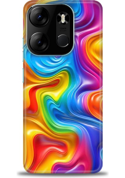 Tecno Spark Go 2023 Ile Uyumlu Hd Baskılı Silikon (Ortasertlikte) Kılıf - 552