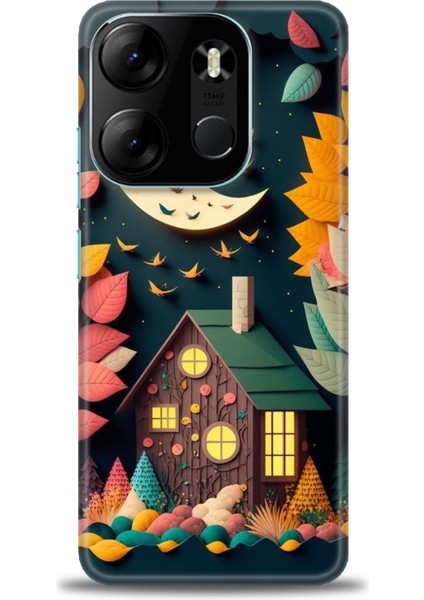 Tecno Spark Go 2023 Ile Uyumlu Hd Baskılı Silikon (Ortasertlikte) Kılıf - 626