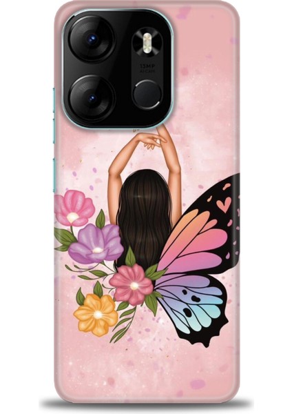 Tecno Spark Go 2023 Ile Uyumlu Hd Baskılı Silikon (Ortasertlikte) Kılıf - 698