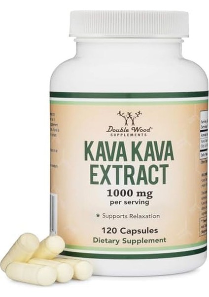 Kava Kava Extract 1000 Mg 120 Caps