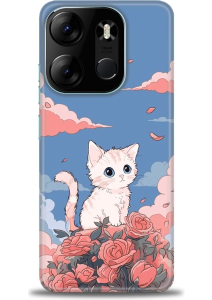 Tecno Spark Go 2023 Ile Uyumlu Hd Baskılı Silikon (Ortasertlikte) Kılıf - 654