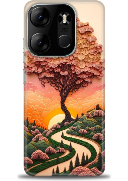 Tecno Spark Go 2023 Ile Uyumlu Hd Baskılı Silikon (Ortasertlikte) Kılıf - 886
