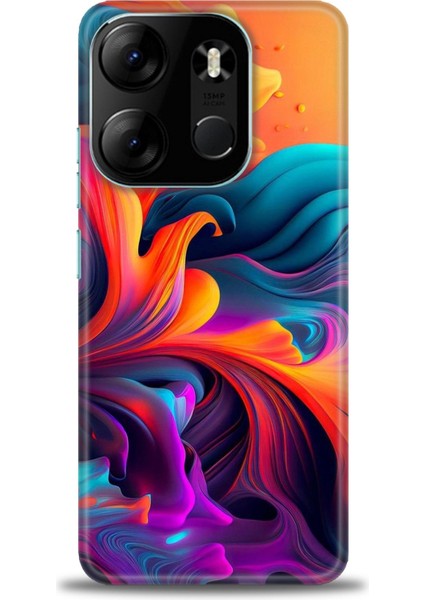 Tecno Spark Go 2023 Ile Uyumlu Hd Baskılı Silikon (Ortasertlikte) Kılıf - 213