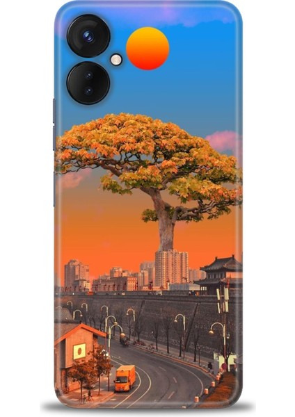 Tecno Spark 9 Pro Ile Uyumlu Hd Baskılı Silikon (Ortasertlikte) Kılıf - 884