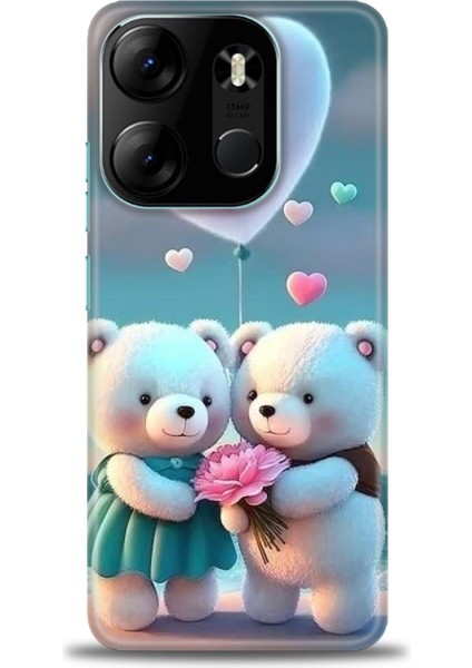 Tecno Spark Go 2023 Ile Uyumlu Hd Baskılı Silikon (Ortasertlikte) Kılıf - 609