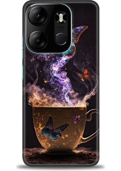 Tecno Spark Go 2023 Ile Uyumlu Hd Baskılı Silikon (Ortasertlikte) Kılıf - 612
