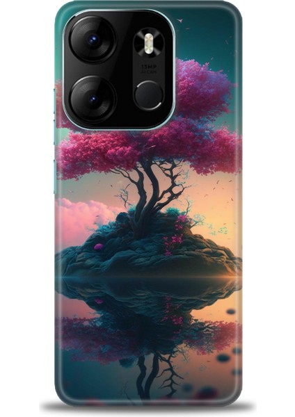 Tecno Spark Go 2023 Ile Uyumlu Hd Baskılı Silikon (Ortasertlikte) Kılıf - 877