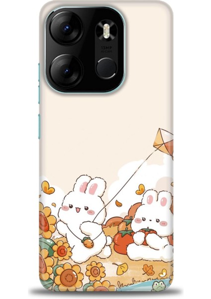 Tecno Spark Go 2023 Ile Uyumlu Hd Baskılı Silikon (Ortasertlikte) Kılıf - 169