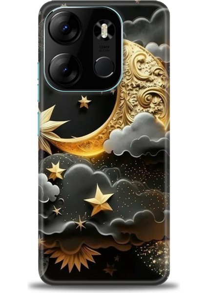Tecno Spark Go 2023 Ile Uyumlu Hd Baskılı Silikon (Ortasertlikte) Kılıf - 722