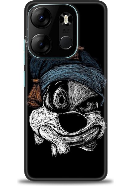 Tecno Spark Go 2023 Ile Uyumlu Hd Baskılı Silikon (Ortasertlikte) Kılıf - 942