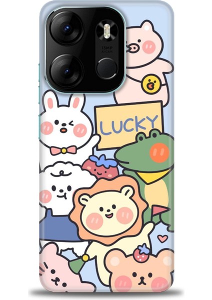 Tecno Spark Go 2023 Ile Uyumlu Hd Baskılı Silikon (Ortasertlikte) Kılıf - 293