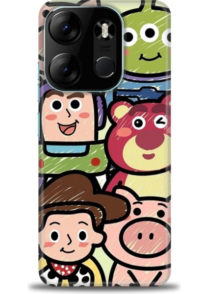 Tecno Spark Go 2023 Ile Uyumlu Hd Baskılı Silikon (Ortasertlikte) Kılıf - 503