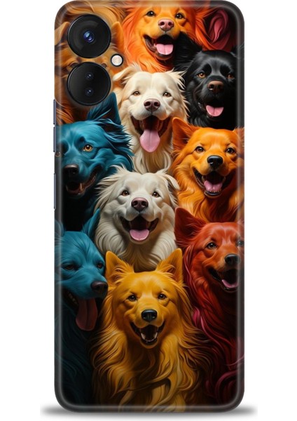 Tecno Spark 9 Pro Ile Uyumlu Hd Baskılı Silikon (Ortasertlikte) Kılıf - 164