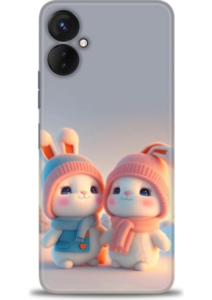 Tecno Spark 9 Pro Ile Uyumlu Hd Baskılı Silikon (Ortasertlikte) Kılıf - 770