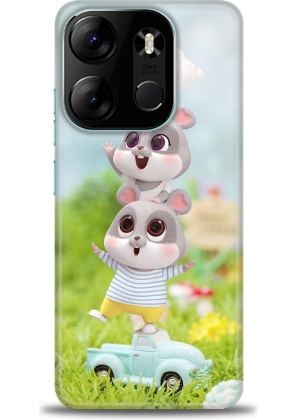 Tecno Spark Go 2023 Ile Uyumlu Hd Baskılı Silikon (Ortasertlikte) Kılıf - 590