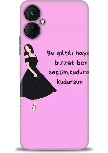 Tecno Spark 9 Pro Ile Uyumlu Hd Baskılı Silikon (Ortasertlikte) Kılıf - 208