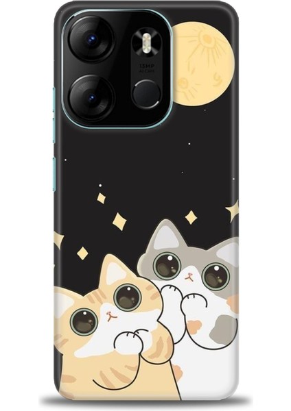 Tecno Spark Go 2023 Ile Uyumlu Hd Baskılı Silikon (Ortasertlikte) Kılıf - 61