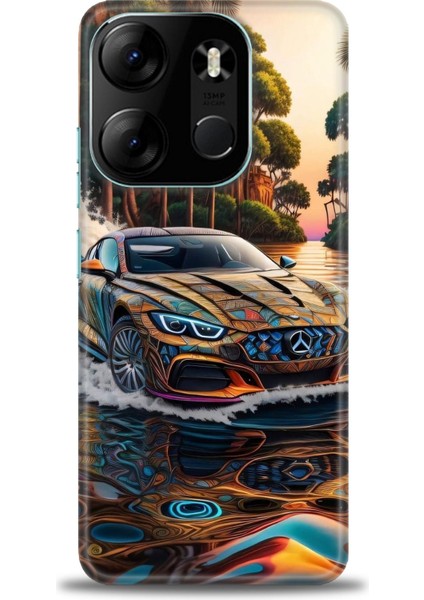 Tecno Spark Go 2023 Ile Uyumlu Hd Baskılı Silikon (Ortasertlikte) Kılıf - 577