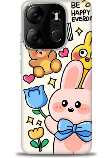 Tecno Spark Go 2023 Ile Uyumlu Hd Baskılı Silikon (Ortasertlikte) Kılıf - 673