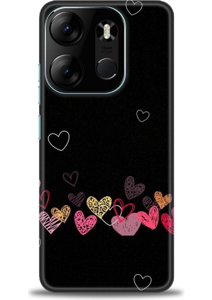 Tecno Spark Go 2023 Ile Uyumlu Hd Baskılı Silikon (Ortasertlikte) Kılıf - 51