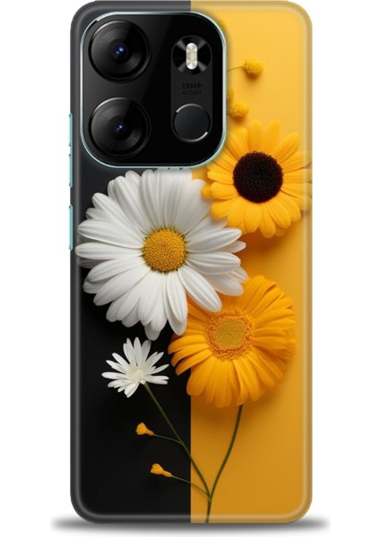 Tecno Spark Go 2023 Ile Uyumlu Hd Baskılı Silikon (Ortasertlikte) Kılıf - 177
