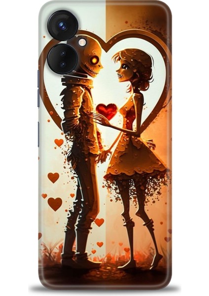 Tecno Spark 9 Pro Ile Uyumlu Hd Baskılı Silikon (Ortasertlikte) Kılıf - 918
