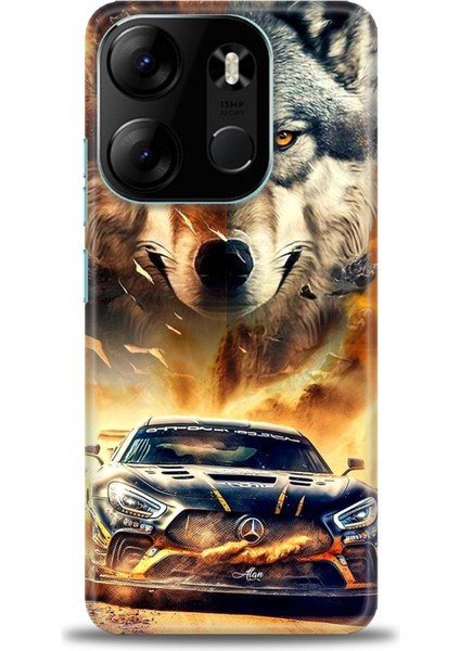 Tecno Spark Go 2023 Ile Uyumlu Hd Baskılı Silikon (Ortasertlikte) Kılıf - 851