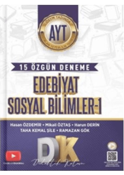 Ayt Edebiyat Sosyal Bilimler 1 15 Deneme - Mikail Öztaş