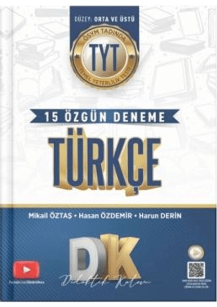 Tyt Türkçe 15 Deneme - Mikail Öztaş