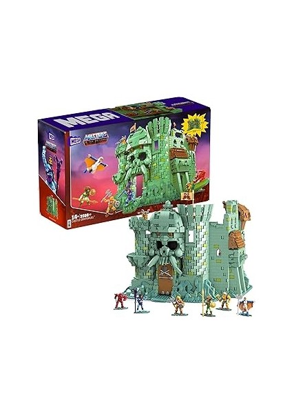 Mega Construx GGJ67 - Evren S Of The Universe Castle Grayskull Bina S 3508 Yapı Taşı ile 1