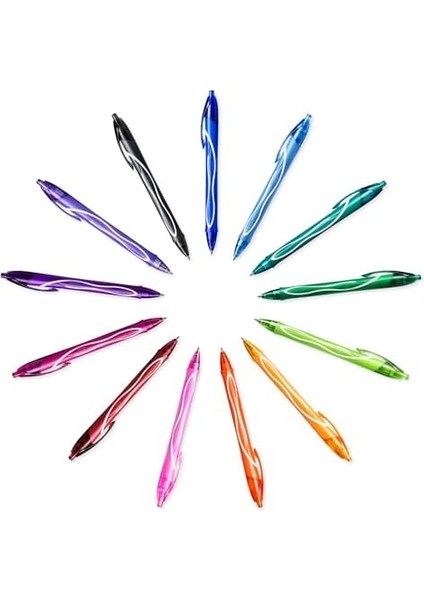 950442 Jel-Ocity Quick Dry Gel Pen - Mavi (12 Adet)