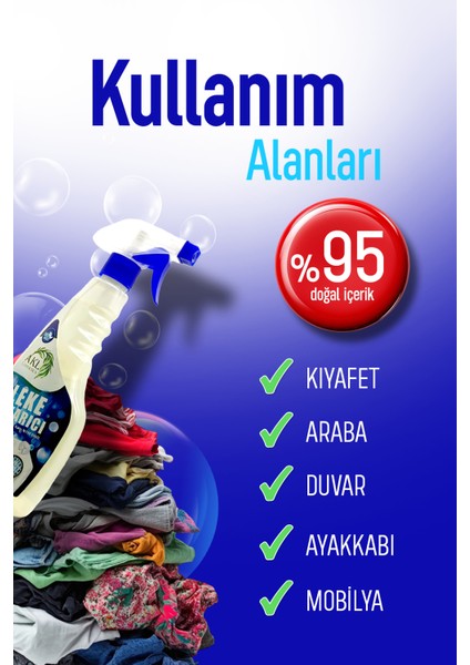 Ultra Güçlü Leke Çıkarıcı Beyaz ve Renklilerde modelleri