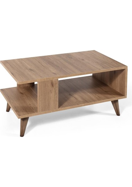 Vega Orta Sehpa, Raflı, Modern, Şık