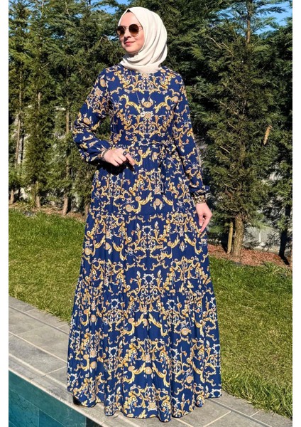 Hürrem Elbise Lacivert