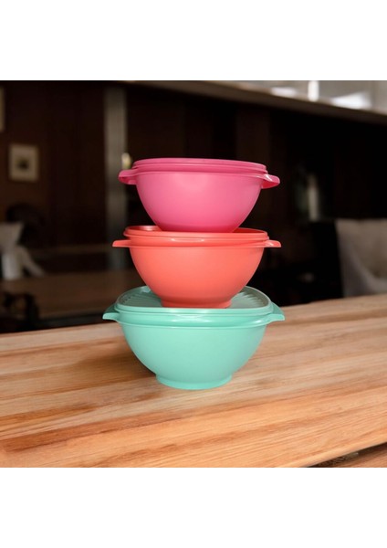 Yıldız Kaplar 3'lü Set 830 ml Saklama Kabı