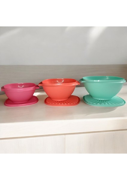 Yıldız Kaplar 3'lü Set 830 ml Saklama Kabı
