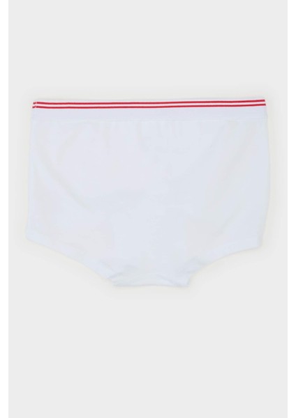 Kız Çocuk Çiçekli 2'li Boxer E7077A825SP