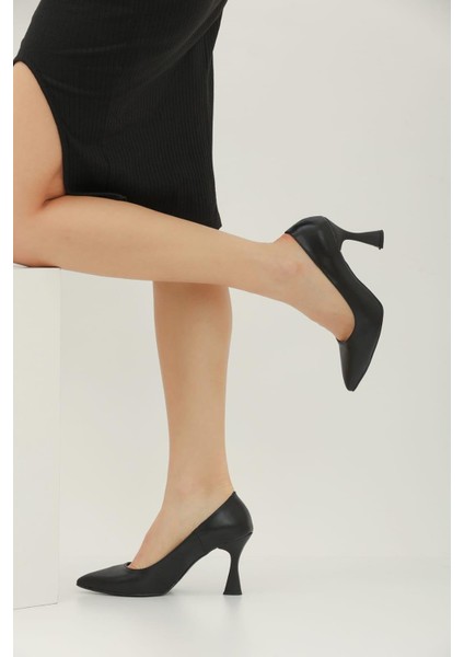 Kadın Topuklu Siyah Stiletto